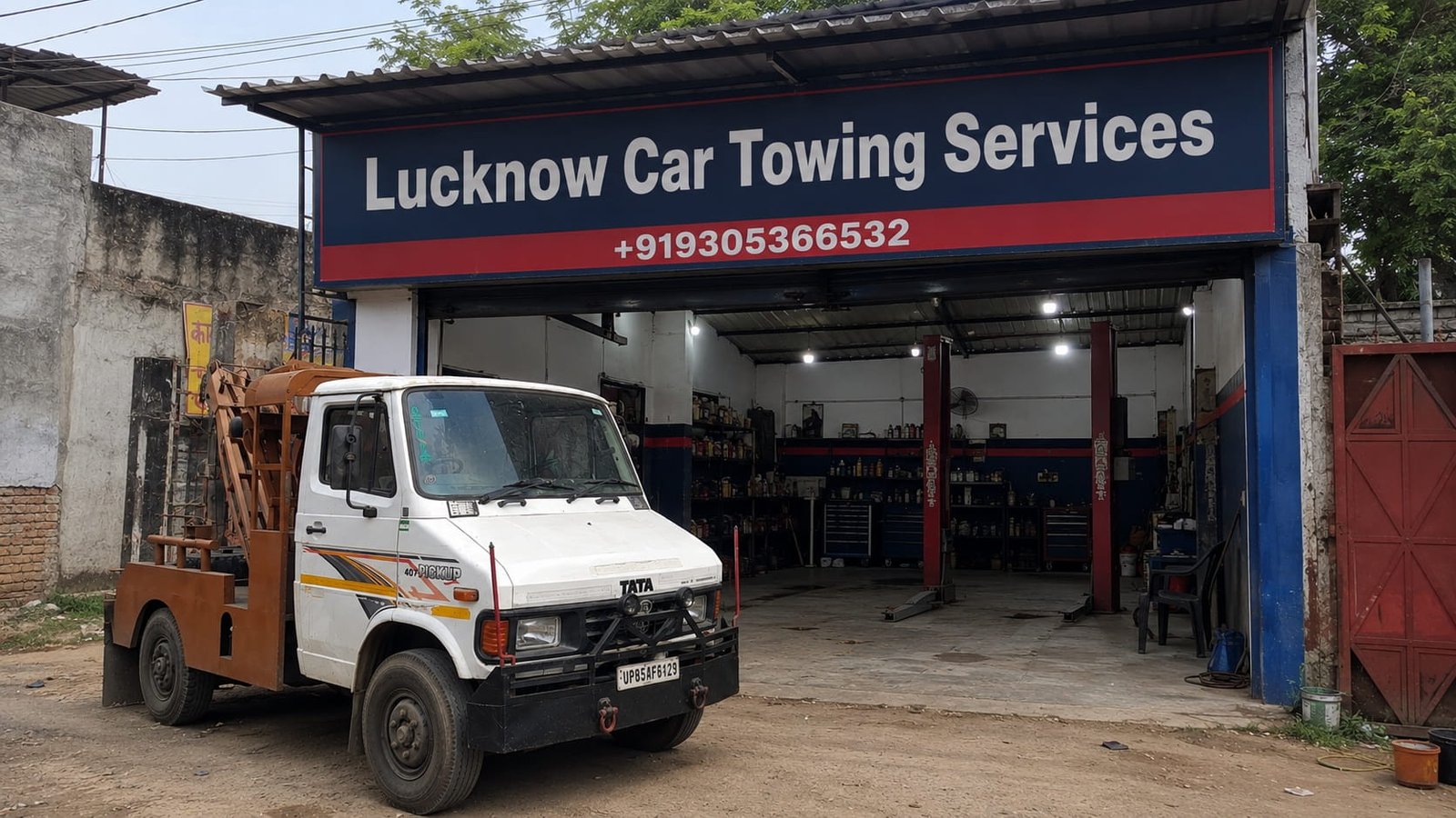 Lucknow Car Towing Services, Call: +919305366532